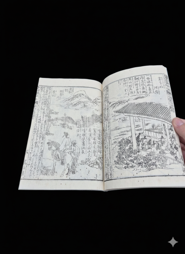 libro japones POEMAS DINASTIA TANGO , siglo XIX