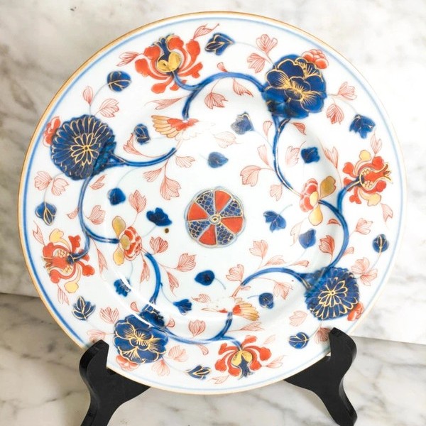 Plato Chino Dinastía Qing Periodo Kangxi estilo Imari (1662-1722)