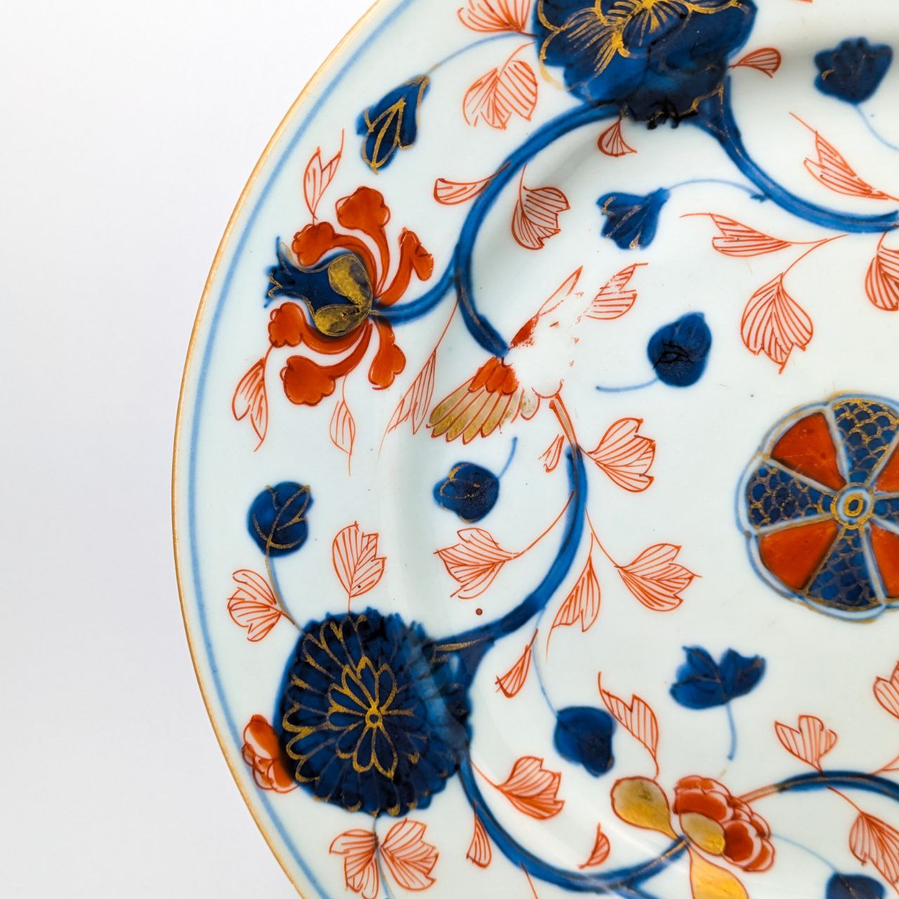 Plato Chino Dinastía Qing Periodo Kangxi estilo Imari (1662-1722)