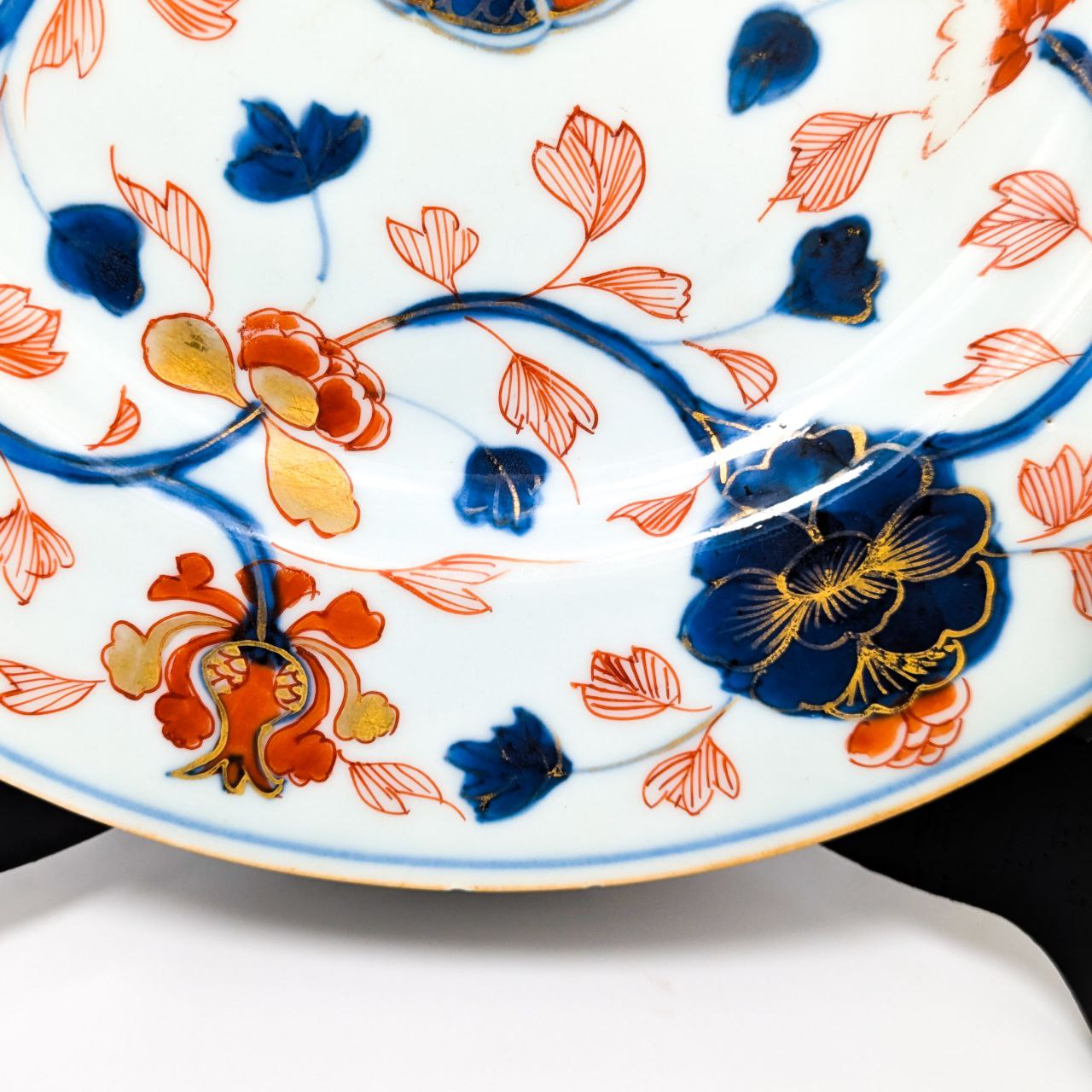 Plato Chino Dinastía Qing Periodo Kangxi estilo Imari (1662-1722)