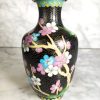Jarron Chino de Cloisonne cerezo c.1970 – 16cm