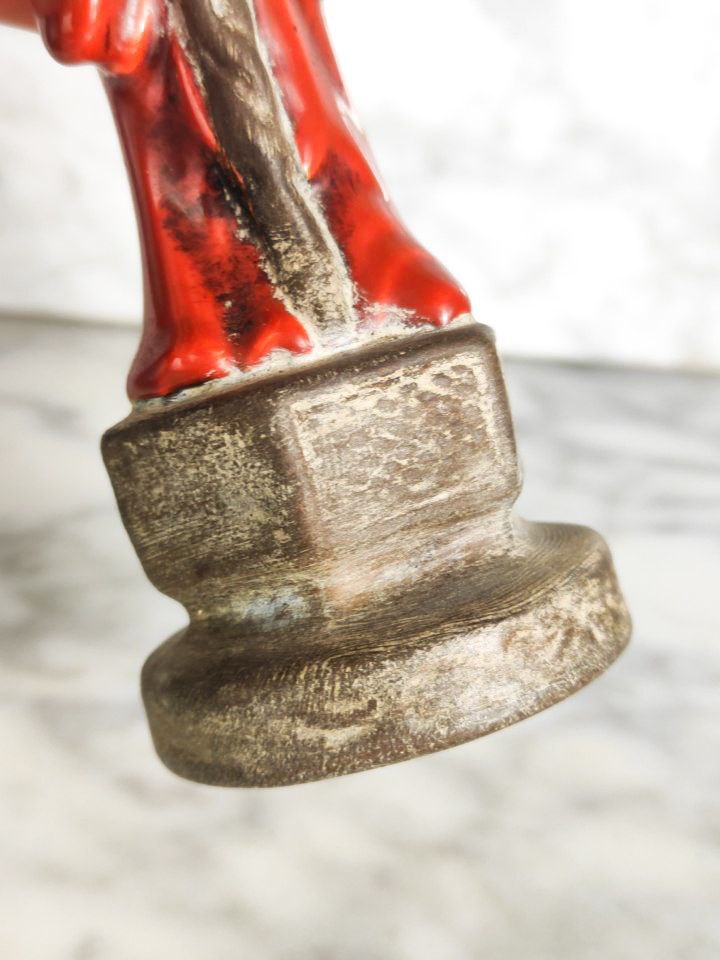 Figura China de Terracota de Anciano, de la region de Shiwan, China c.1900