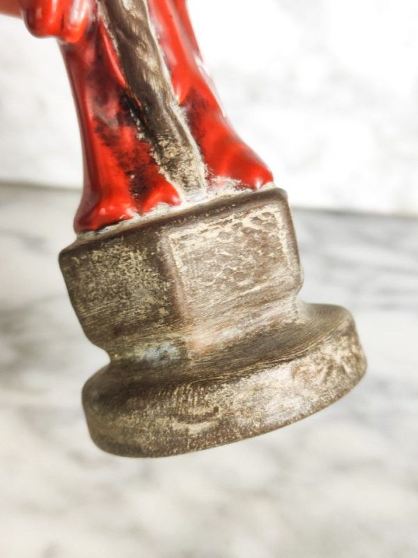 Figura China de Terracota de Anciano, de la region de Shiwan, China c.1900