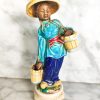 Figura de Terracota de paisana de la region de Shiwan, China c.1950
