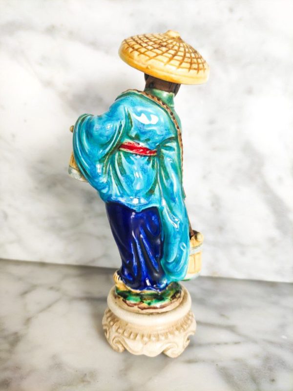 Figura de Terracota de paisana de la region de Shiwan, China c.1950