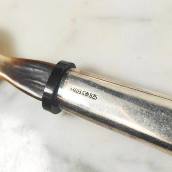 Cuchara para Caviar de Plata y cuerno, 57g