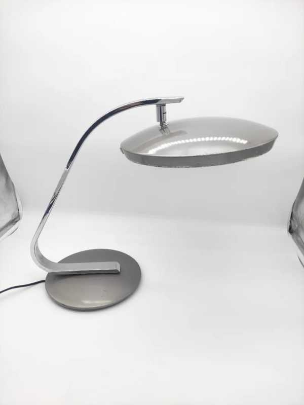 Lámpara Fase 520c Gris de diseño de los años c.1970