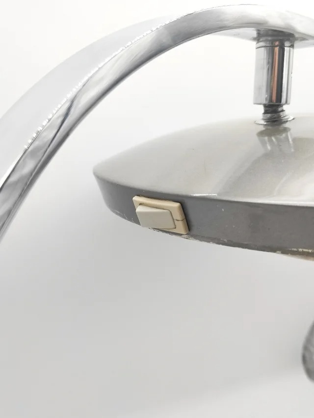 Lámpara Fase 520c Gris de diseño de los años c.1970