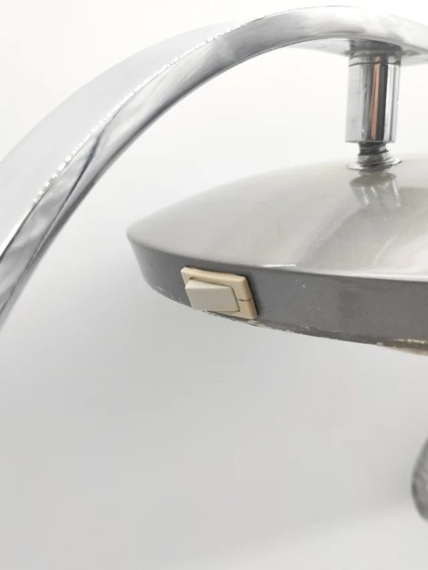 Lámpara Fase 520c Gris de diseño de los años c.1970