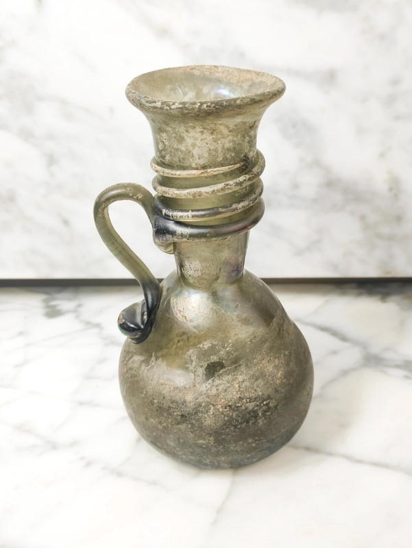 Jarrón de Vidrio de Murano Scavo años 60