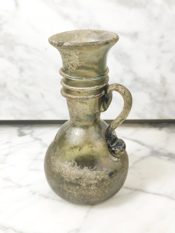 Jarrón de Vidrio de Murano Scavo años 60