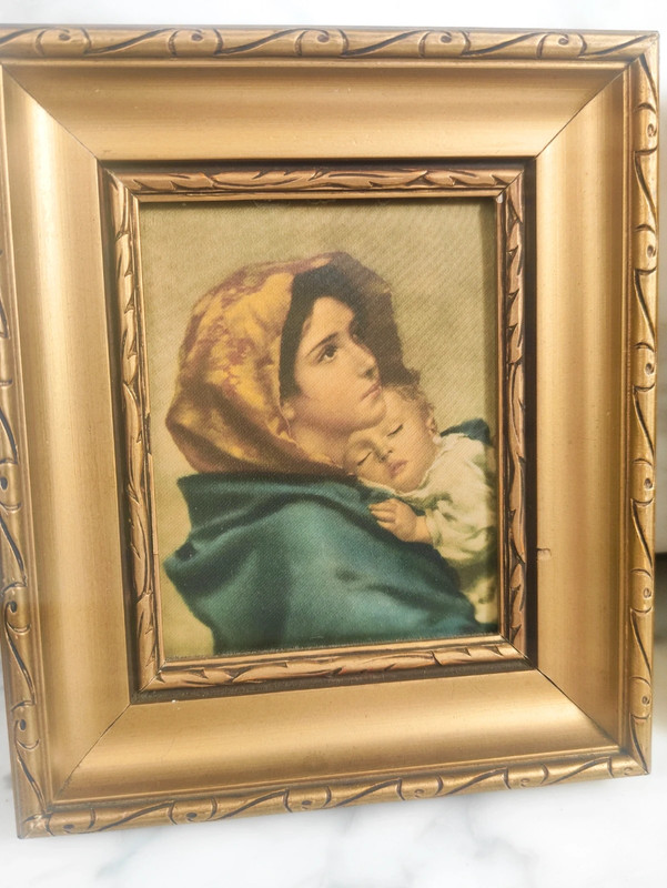 Pareja de cuadros Religiosos pequeños