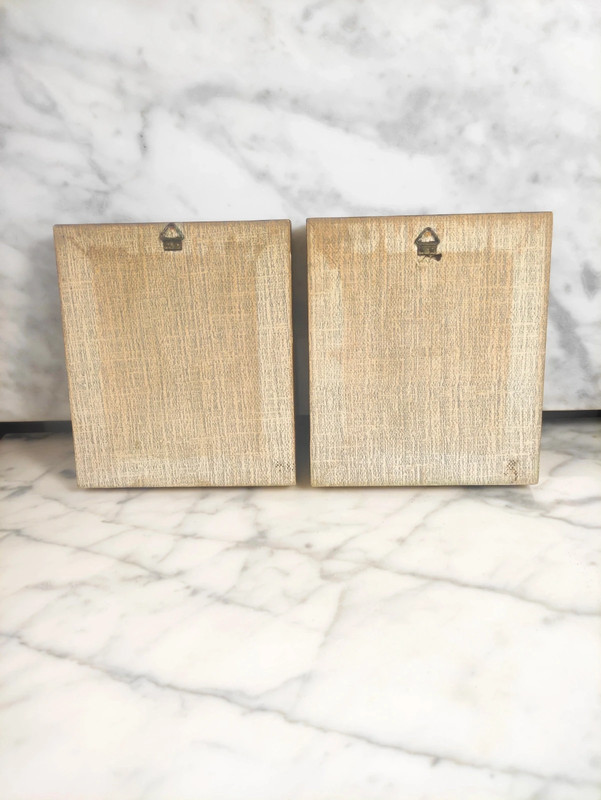 Pareja de cuadros Religiosos pequeños