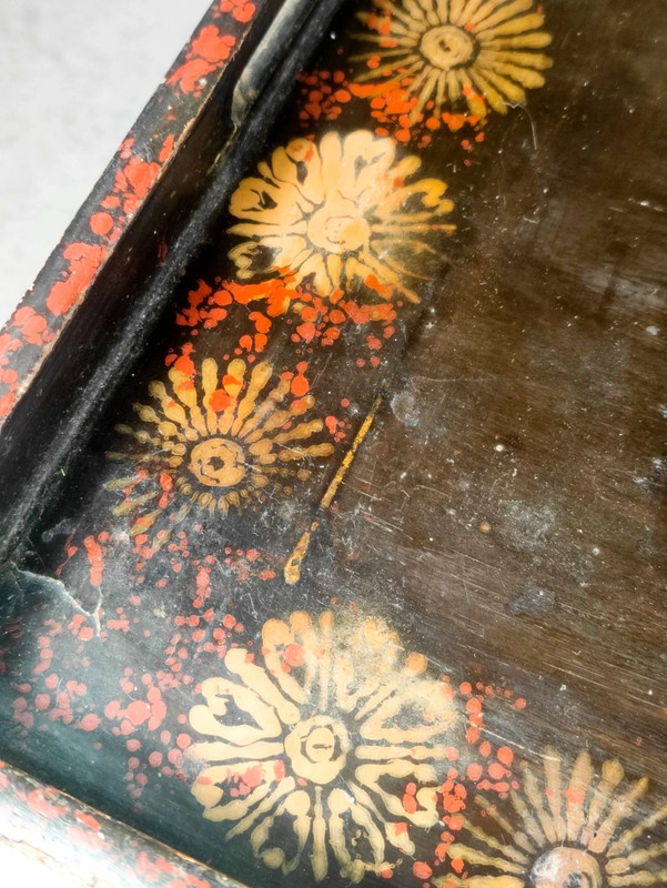 Bandeja Japonesa laca periodo Meiji (1868-1911)