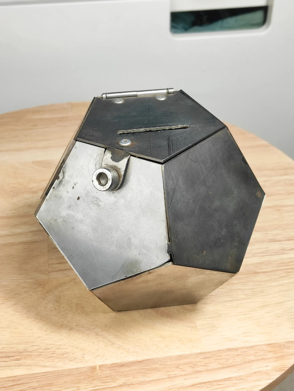 Hucha de la primera Guerra Mundial WW1 Militar hecha por un soldado. c.1918