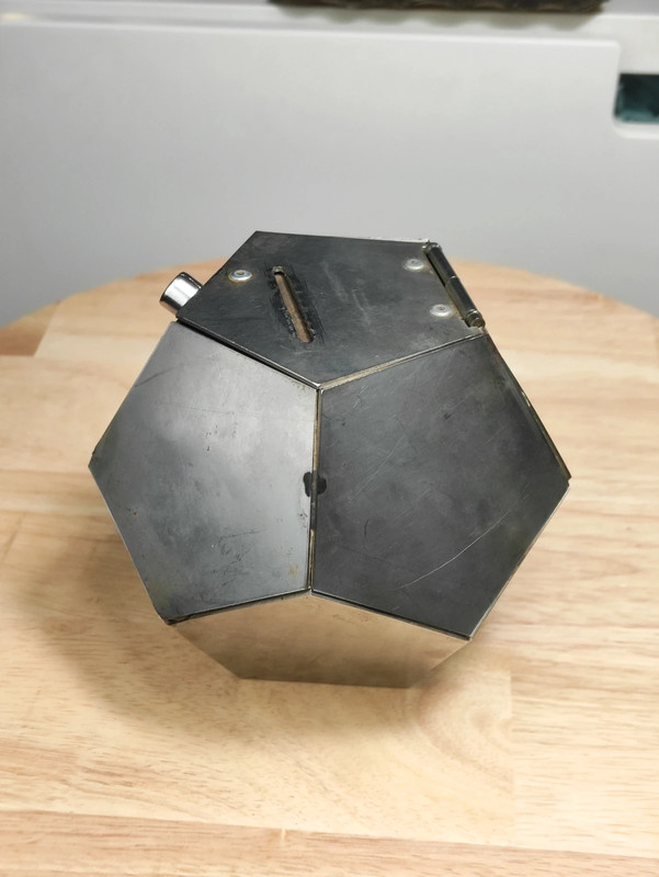 Hucha de la primera Guerra Mundial WW1 Militar hecha por un soldado. c.1918