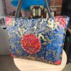 Bolso de Seda China con dragones Dorados