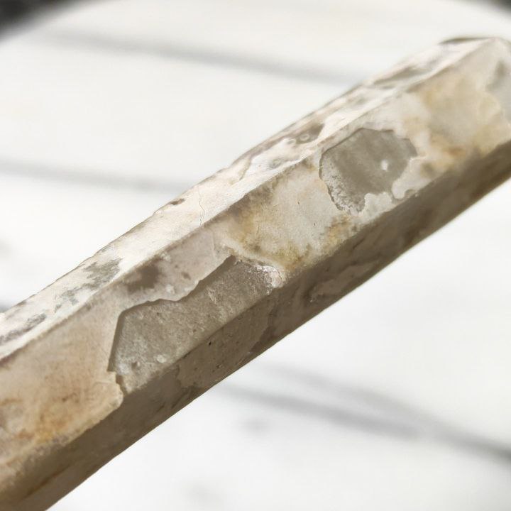 Cristal de Cuarzo Hialino Biterminado 15,5cm de Brasil