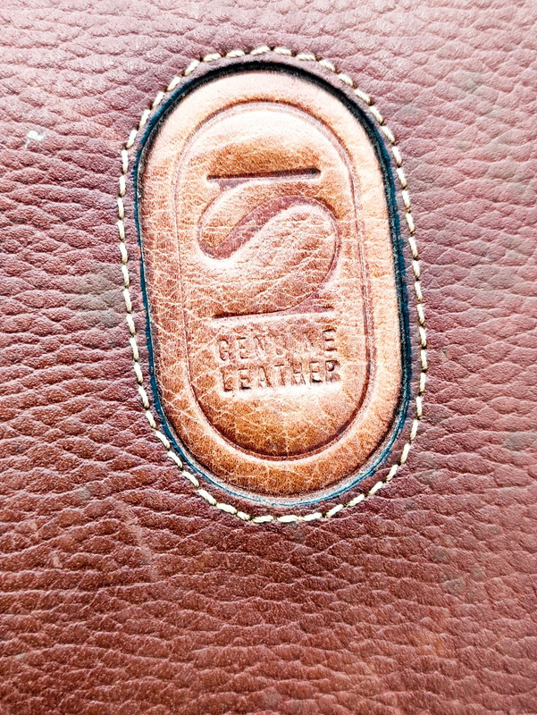 Maletin de Mano de Cuero Auténtico Matías Salva