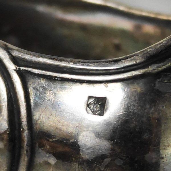 Pinza para azúcar De Christofles bañada en plata, Francia, finales s.XIX