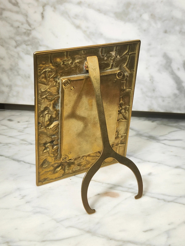 Antiguo Marco de bronce Art Nouveau Francia c.1920