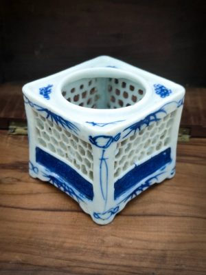 Antiguo Haidai, soporte para copa de sake de Japón, periodo Meiji (1868-1912)