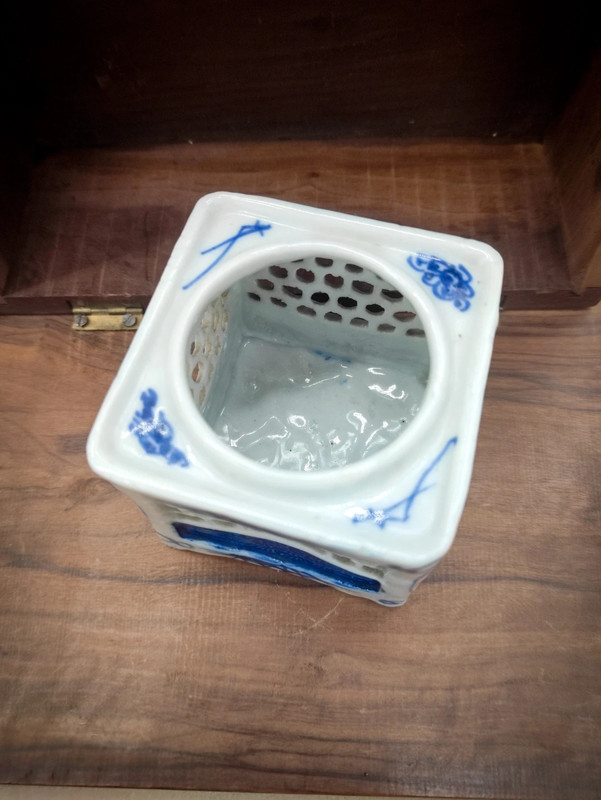 Antiguo Haidai, soporte para copa de sake de Japón, periodo Meiji (1868-1912)