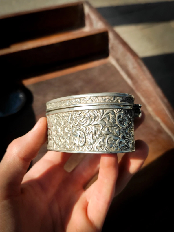 Antiguo Joyero en forma de corazón