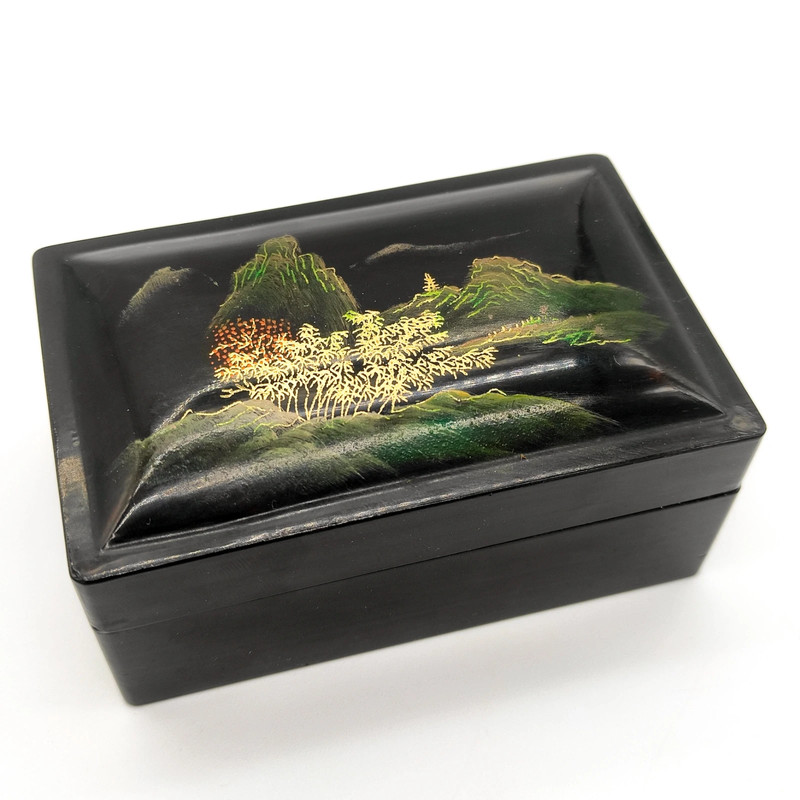 Caja china Lacada de Fujian, China c.1950