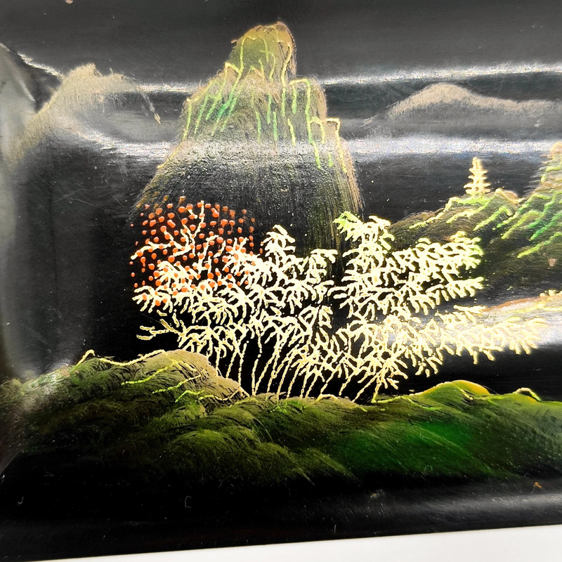 Caja china Lacada de Fujian, China c.1950