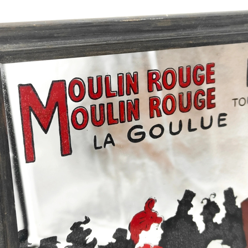 Espejo de "La Goulue" de Henri Toulouse de Lautrec