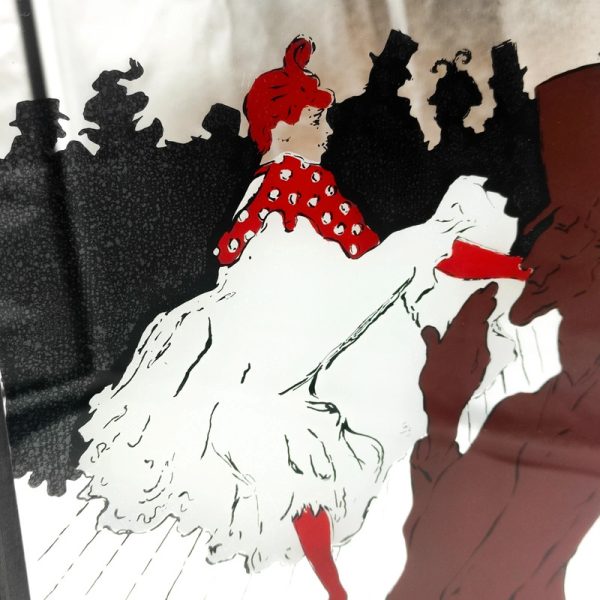 Espejo de "La Goulue" de Henri Toulouse de Lautrec