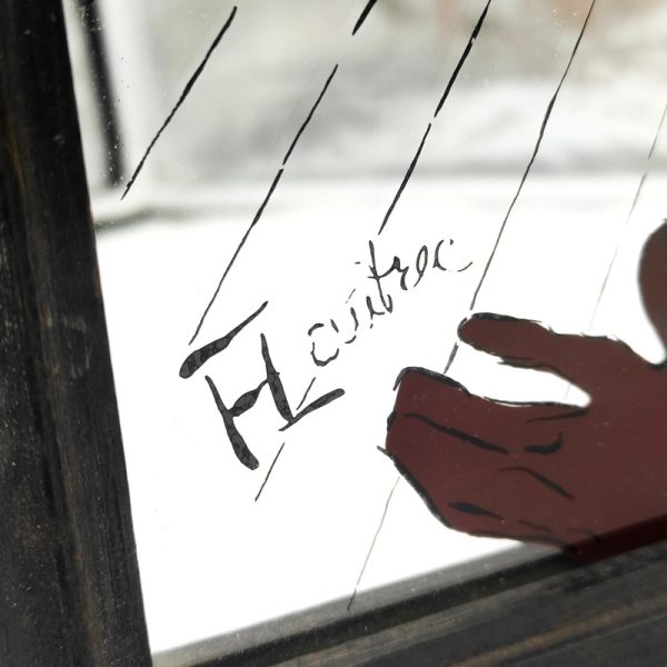 Espejo de "La Goulue" de Henri Toulouse de Lautrec