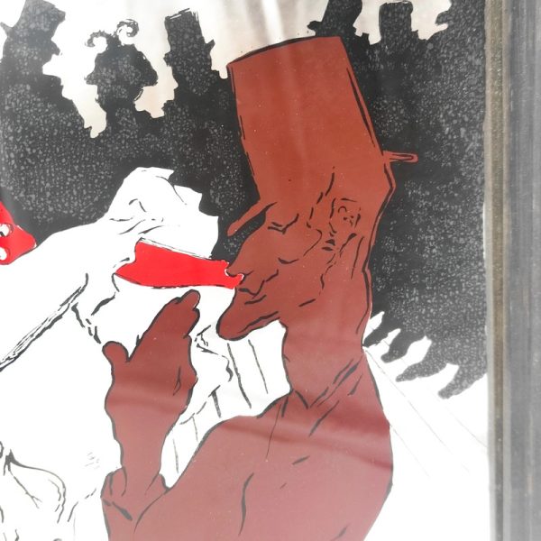 Espejo de "La Goulue" de Henri Toulouse de Lautrec