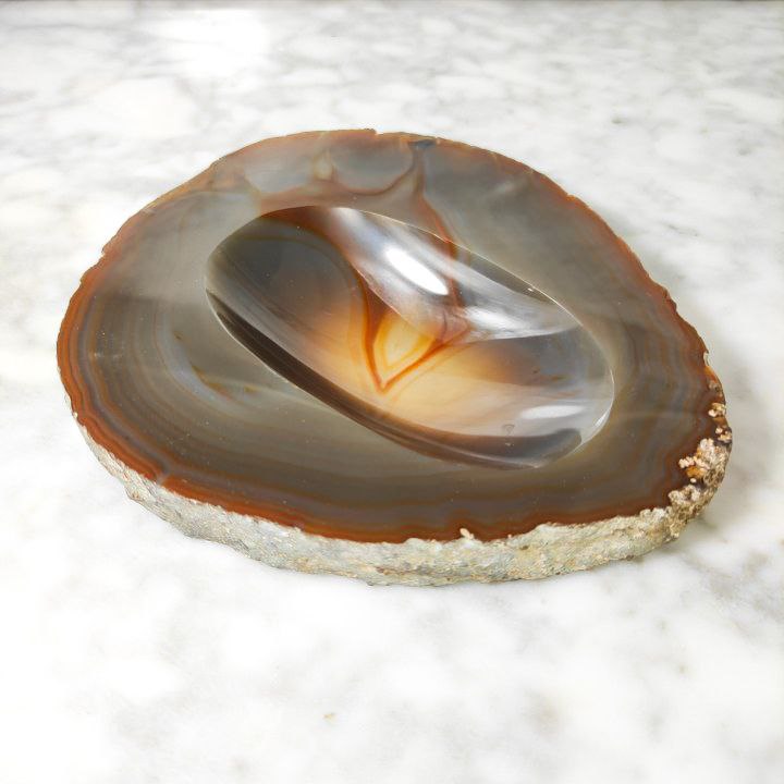 Cenicero de Ágata mineral