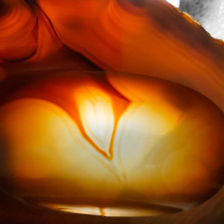 Cenicero de Ágata mineral