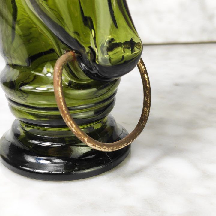 Frasco de Loción de Avon Wild Country cabeza de caballo c.1970