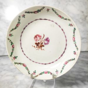 Plato Chino Para Té Jiaqing, Qing (1796-1820)