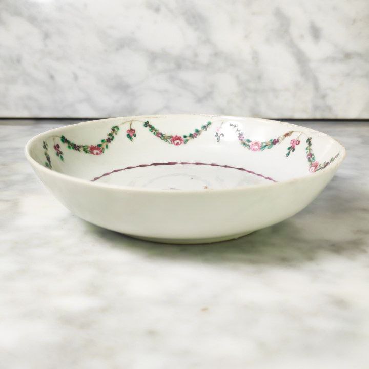 Plato Chino Para Té Jiaqing, Qing (1796-1820)