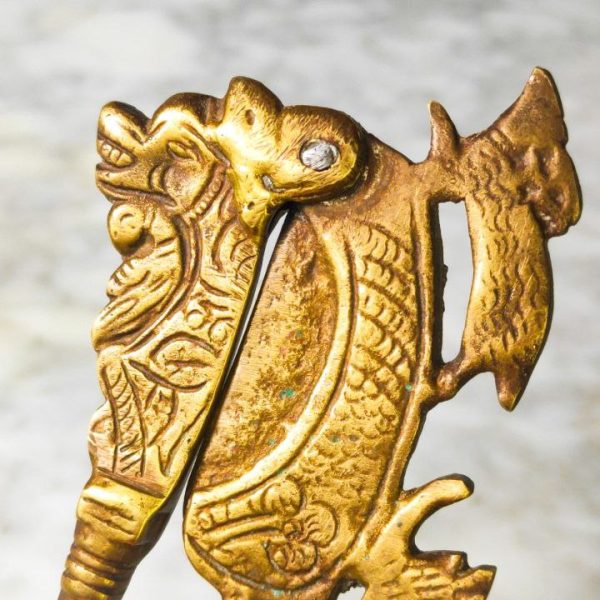 Pinza para Nuez de Areca o de Betel, bronce, Indonesia s.XIX