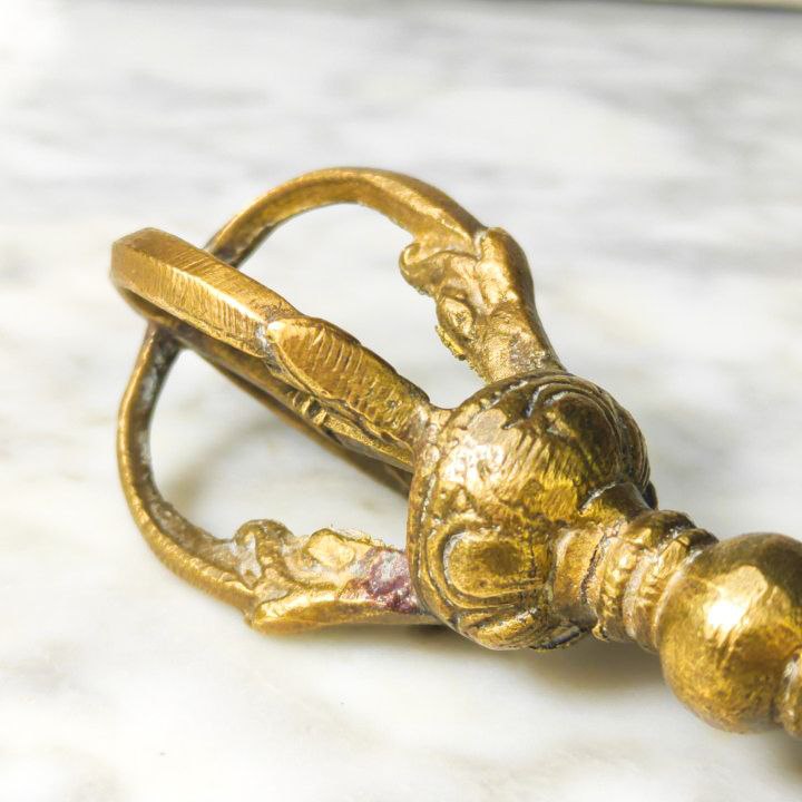 Dorje Budista de bronce, Nepal, s.XIX