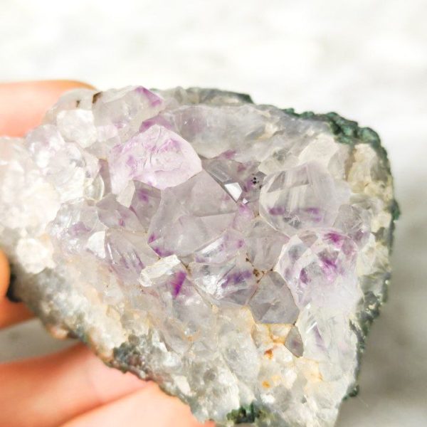 Drusa de Cuarzo amatista de Brasil