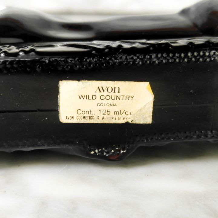 Pantera de Avon Negra de Vidrio