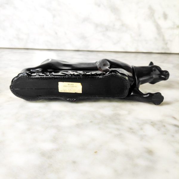 Pantera de Avon Negra de Vidrio