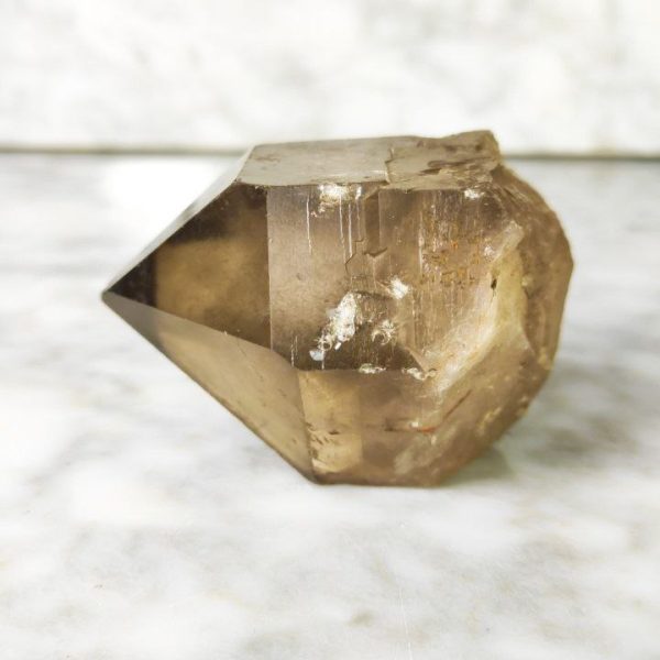 Punta de Cristal de Cuarzo Ahumado Mineral de España o Brasil