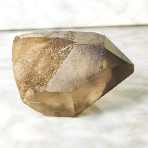 Punta de Cristal de Cuarzo Ahumado Mineral de España o Brasil