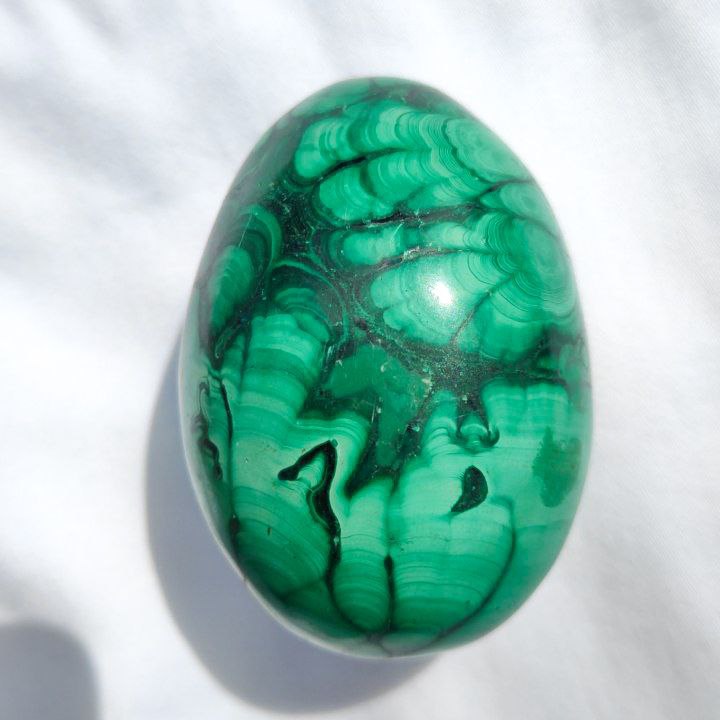 Huevo de Malaquita Mineral Pulido