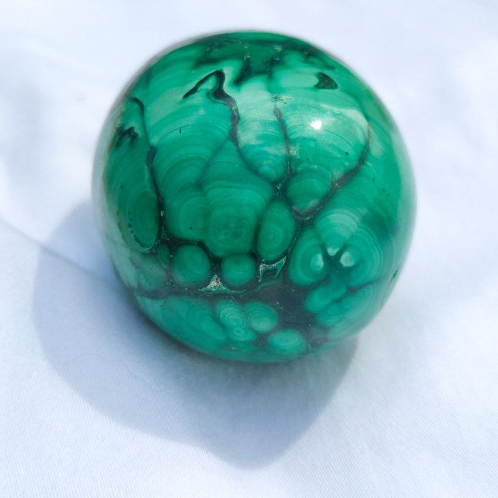Huevo de Malaquita Mineral Pulido