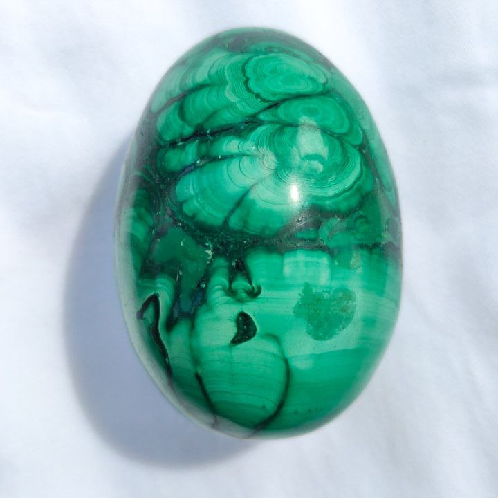 Huevo de Malaquita Mineral Pulido