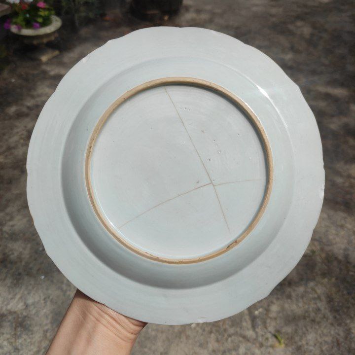 Plato Chino Periodo Yongzheng (1722-1735) Famille rose Compania de las Indias